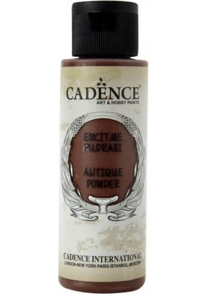 Eskitme Pudrası 709 Burnt Umber 70 ml Kuru veya Sıvı Uygulama için Özel Formül