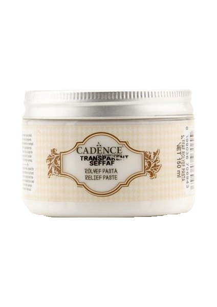 Şeffaf Rölyef Pasta 150 ml
