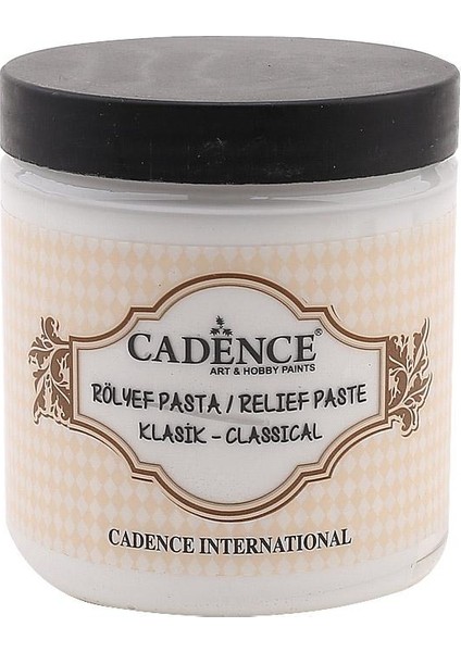 Klasik Rölyef Pasta 250 ml
