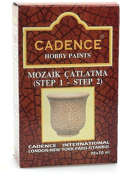 Mozaik Çatlatma (Step 1 - Step 2) 70 + 70 ml