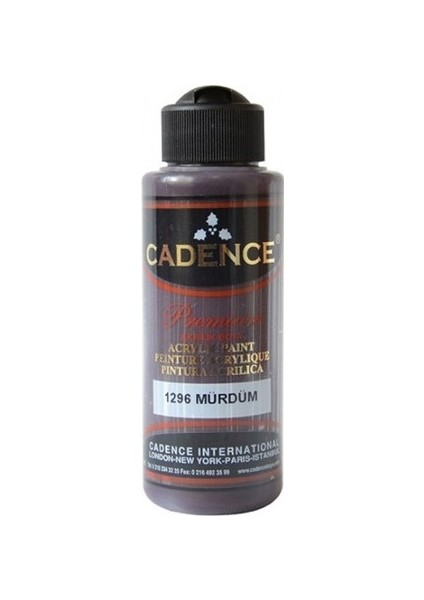 Akrilik Boya 1296 Mürdüm 120 ml Akrilik Boya