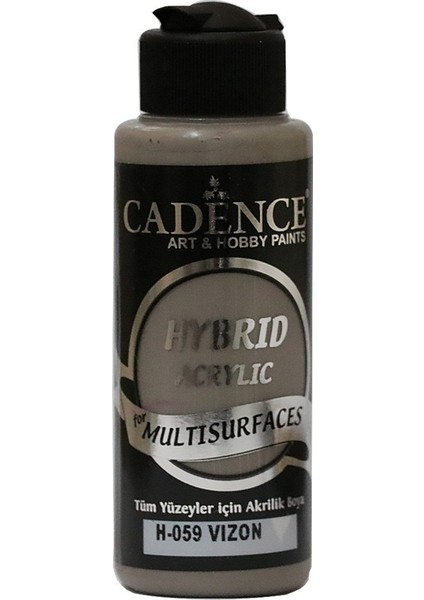 Tüm Yüzeyler İçin H - 059 Vizon 120ml