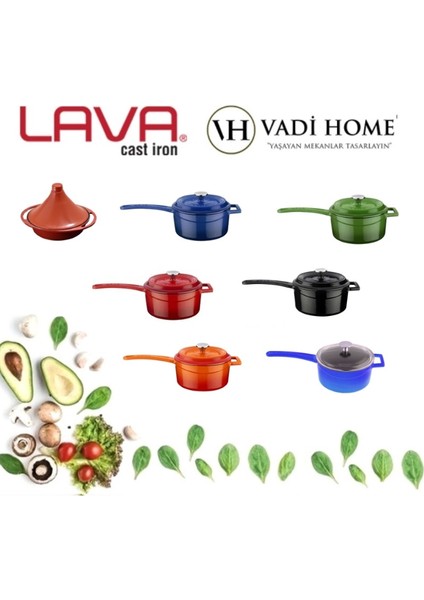 Döküm Sos Tenceresi. Çap(Ø) 16 cm -(Sütlük) Yeşil fırsatları