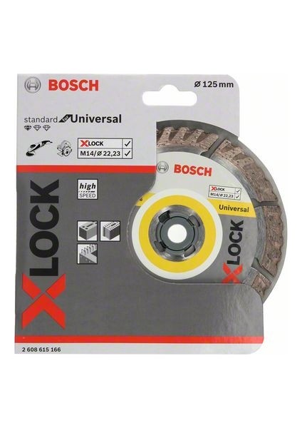 X-Lock Üniversal Elmas Soketli Tuğla ve Beton Testeresi 115 mm