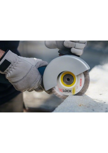 X-Lock Üniversal Elmas Soketli Tuğla ve Beton Testeresi 115 mm