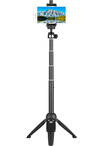 Yunteng YT-9928 Selfie Kumandalı Tripod Monopod