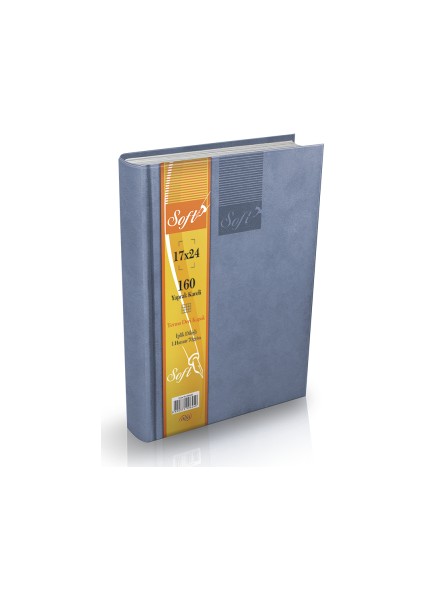 17 x 24 cm 160/4 Termo Deri Kapak Defter (Soft)