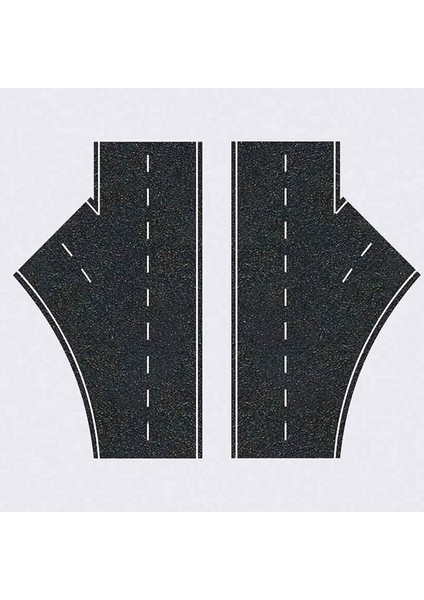 Maket Sağa-Sola Çıkış Yol 1/200 2 'li