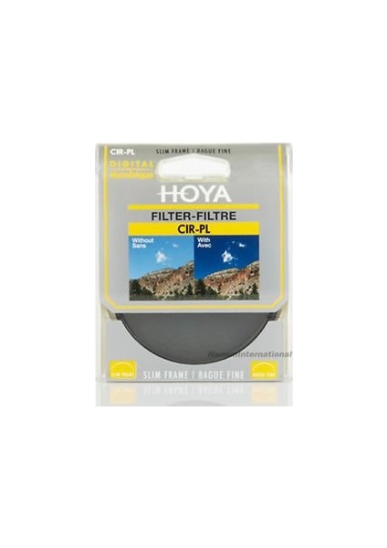 62 mm Slim Cirkular Polarize Filtre