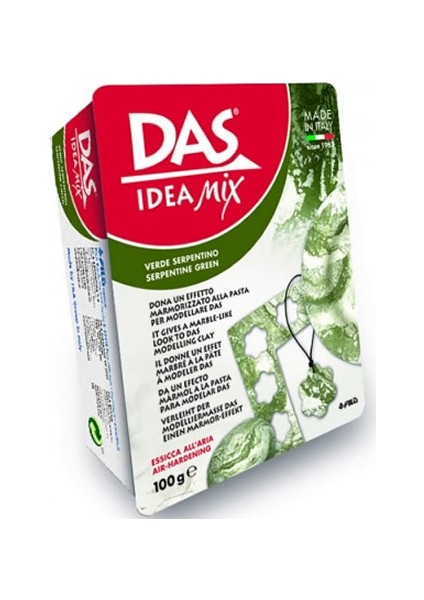 Idea Mix Yeşil Mermer Bazlı Kil