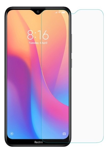 Xiaomi Redmi 8A Cam Ekran Koruyucu - Şeffaf