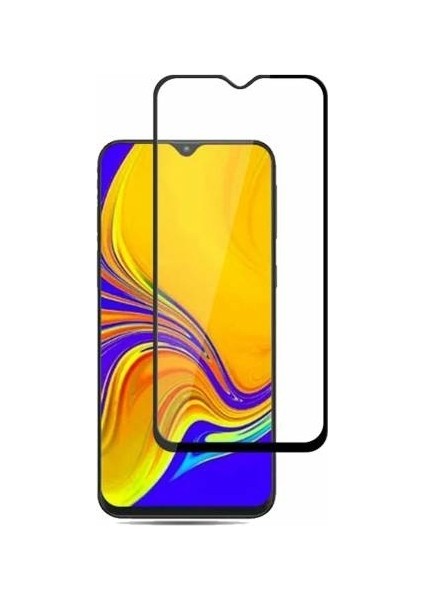Samsung Galaxy M30s Tam Kaplayan 5D Cam Ekran Koruyucu - Şeffaf
