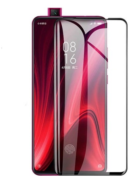 Huawei Y9 Prime 2019 Tam Kaplayan Şeffaf Silikon Kılıf + 5D Cam Ekran Koruyucu - Şeffaf