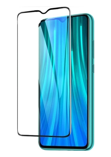 Oppo A9 2020 Tam Kaplayan Şeffaf Silikon Kılıf + 5D Cam Ekran Koruyucu - Şeffaf