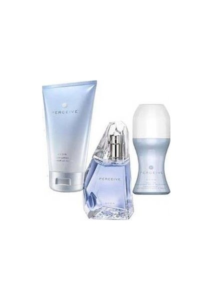 Perceive 50 ml Kadın Edp+Vücut Losyonu+Rolon