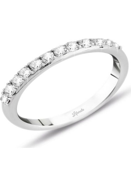 0.39 Ct Yarım Tur Pırlanta Yüzük