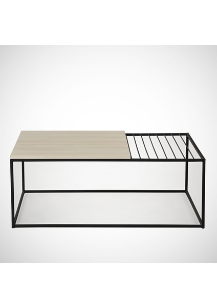 Zinus Metal Orta Sehpa, Meşe