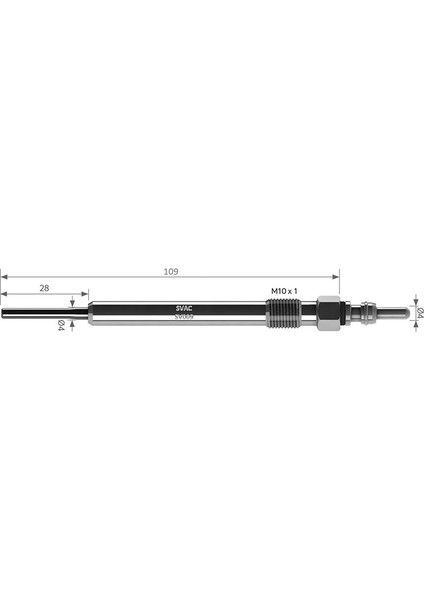 Kızdırma Bujisi 4.4V (Fiat: Linea 1.6 Mljt-Bravo 1.6 Mljt