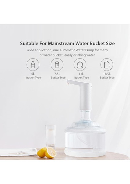 Şarj Edilebilir Otomatik Damacana Su Pompası fırsatları