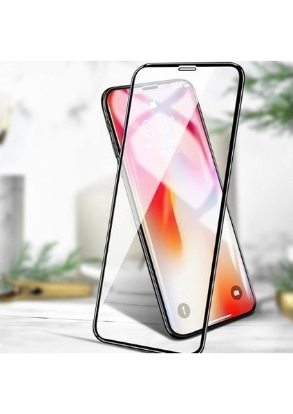 Apple iPhone 11 Tam Ekran Koruyucu Kırılmaz Cam 9H Temperli Koruma Dayanıklı 5D