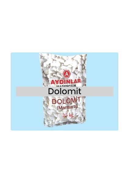 Dolomite Doğal Dekoratif Taş 4 - 6 cm 25 kg fiyatları