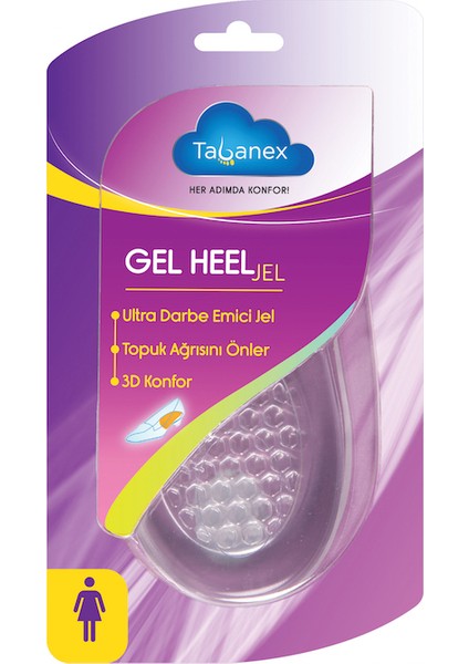 Gel Heel Jel Tabanlık - Kadın