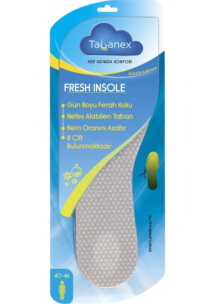 Fresh Insole Tabanlık - Erkek