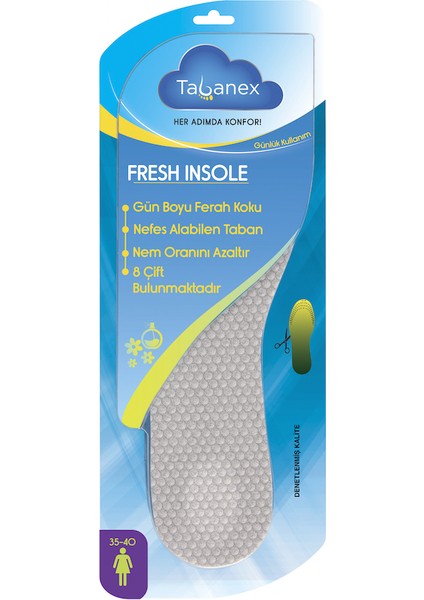 Fresh Insole Tabanlık - Kadın