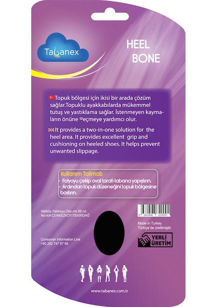 Heel Bone Tabanlık – Kadın