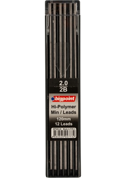 2.0 mm Portmin Ucu 12'li Kutu 2b