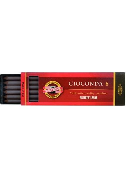 Koh-I Noor 5.6 mm Portmin Ucu Dark Brown Sepia 6'lı Kutu