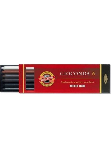 Koh-I Noor 5.6 mm Portmin Ucu Karışık Renkler 6'lı Kutu