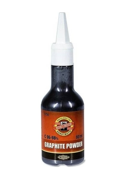 Koh-I Noor Graphite Powder Grafit Kömür Tozu 80 Gr.