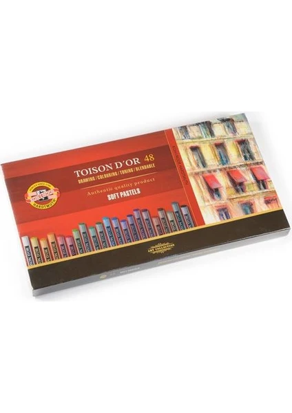 Koh-I Noor Toison D'or Soft Pastel Boya 48 Renk