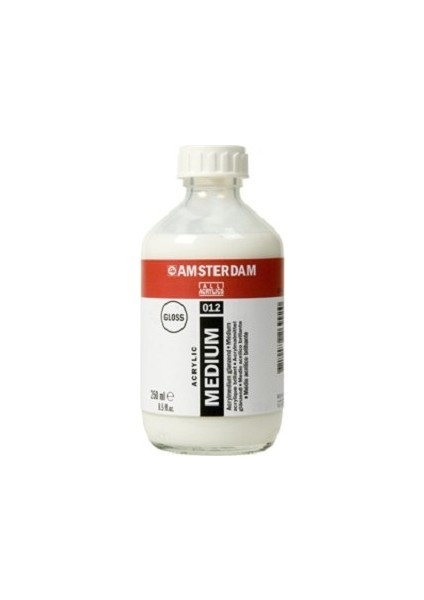 Talens Amsterdam Acrylic Medium Gloss 012 Parlak Akrilik Boya Medyumu 250 Ml.
