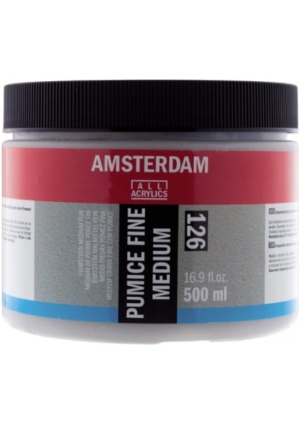 Amsterdam Pumice Fine Medium Süngertaşı Grensiz Medyum 126 500 ml