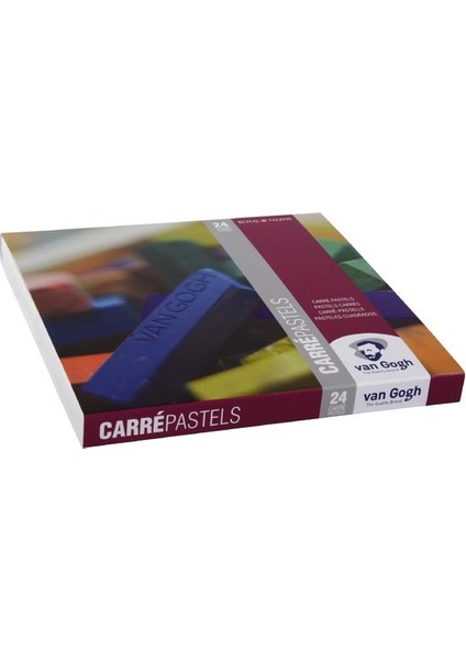Van Gogh Kare Pastel Boya 24 Renk