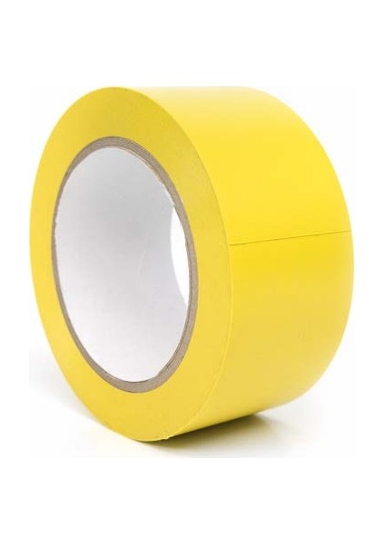Yer Işaretleme Yer Bandı Pvc Vinil Bant 50 mm x 33 m Sarı