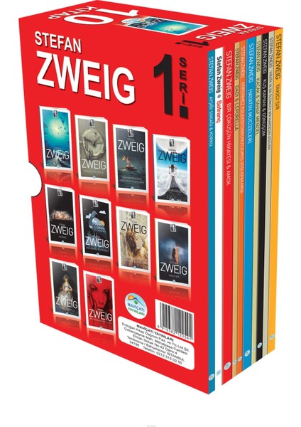 Maviçatı Yayınları Stefan Zweig Seti 10 Kitap Set-1