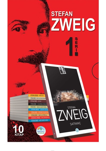 Maviçatı Yayınları Stefan Zweig Seti 10 Kitap Set-1