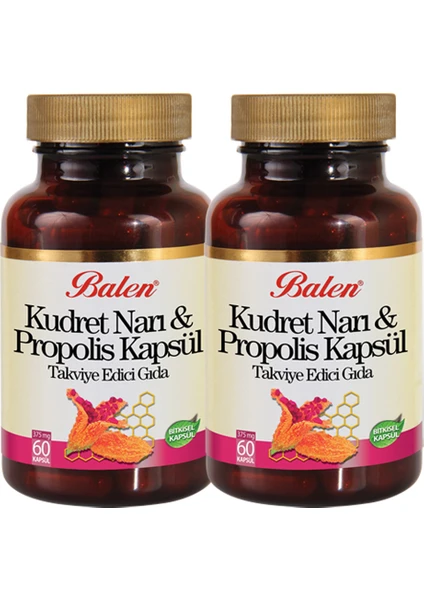 K. Narı  Propolis 60 Kapsül x 2 Adet