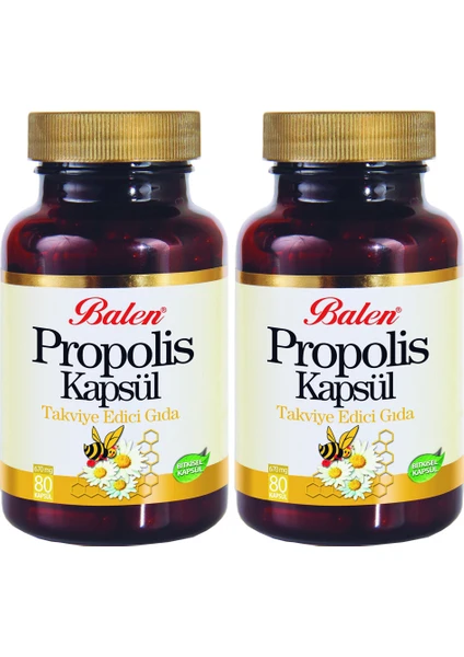 Propolis 80 Kapsül x 2 Adet