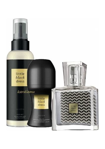 Little Black Dress 30 Mlbayan Edp+Rolon+Vücut Spreyi