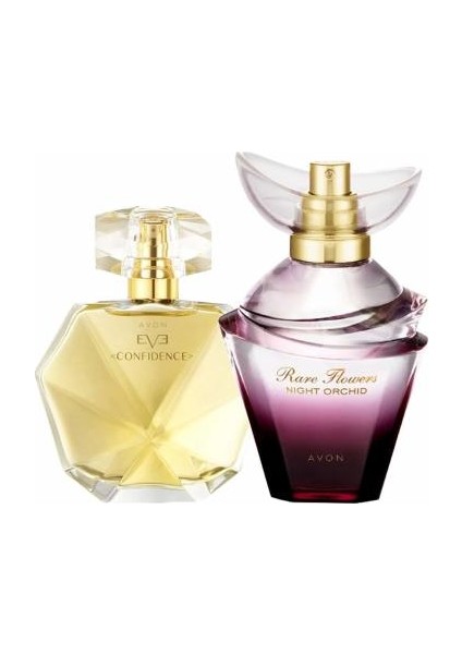 Eve Confidence 50 ml Kadın Edp+Rare Flowers Night Orchid 50 ml Kadın Edp