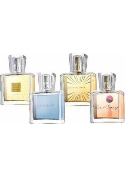 Perceive 30 ml Kadın Edp+Little Black Dress 30 ml Kadın Edp+Incandessence 30 ml Kadın Edp+Faraway 30 ml Kadın Edp