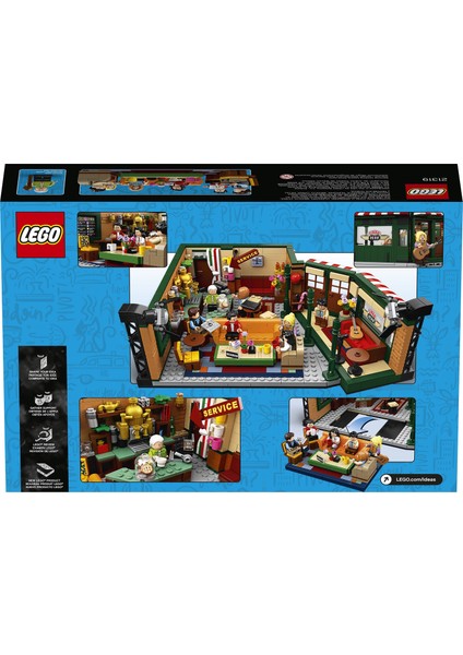 Ideas 21319 - FRIENDS Central Perk Cafe Set