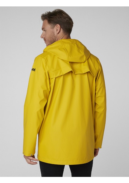 HHA.53265 Hh Moss Raın Coat HHA.344 Sarı Helly Hansen Yağmurluk Erkek