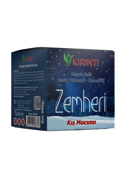 Zemheri Kış Macunu 400 gr