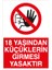 Canis Etiket 18 Yaşından Küçüklerin Girmesi Yasaktır Alüminyum 1