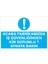Acaba Fabrikamızda Iş Güvenliğinden Kim Sorumlu? Aynaya Bakın Sticker - Folyo 1